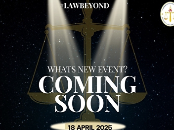 Get Ready! #LawBeyond is More Than Just
a Concept — It's a New Perspective on
Law!