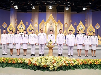 The Dean of the Faculty of Law
participated in the recording of a
televised blessing message in honor of
His Majesty the King.