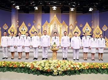 The Dean of the Faculty of Law
participated in the recording of a
televised blessing message in honor of
His Majesty the King.