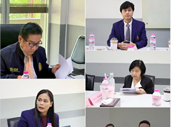 คณะนิติศาสตร์ ต้อนรับคณะกรรมการติดตาม
ตรวจสอบและประเมินผลงานของมหาวิทยาลัย
ลงพื้นที่ตรวจเยี่ยมหน่วยงาน ภาษาอังกฤษ