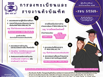 Graduate Registration and Reporting for
the Collection of Official Academic
Documents Academic Year 2025, Round
5/2025
