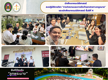 Atmosphere of the Practical Session in
the Course “Advocacy and Legal Document
Preparation” for Fourth-Year Law
Students