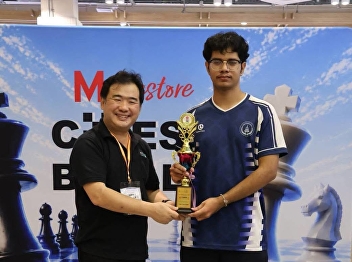 SSRU Faculty of Law Congratulates Mr.
Pasutha Seedam on Winning First Place in
the Checkers Competition