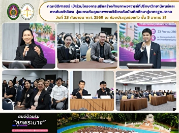 SSRU Faculty of Law Participates in a
Capacity-Building Program for Thesis and
Independent Study Advisors to Enhance
Graduate Research Quality to
International Standards